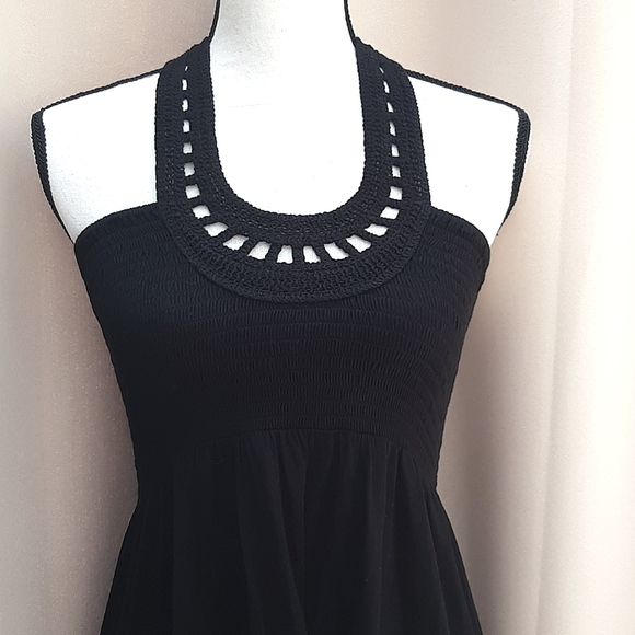 🛍 JUICY COUTURE - stunning/flattering- Black knit halter top - Picture 8 of 8